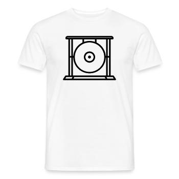 gong - T-shirt homme - blanc - Devant - AI Model Male 178 dark (178cm)