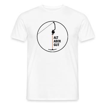 Ankerlift | Old but good, ski holidays - Men's T-Shirt - white - Front - AI Model Male 178 dark (178cm)