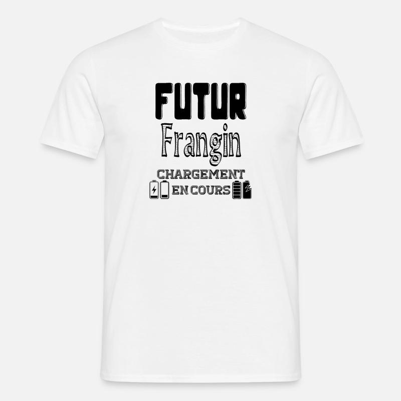 Future Brother Loading In Progress - Men's T-Shirt - white