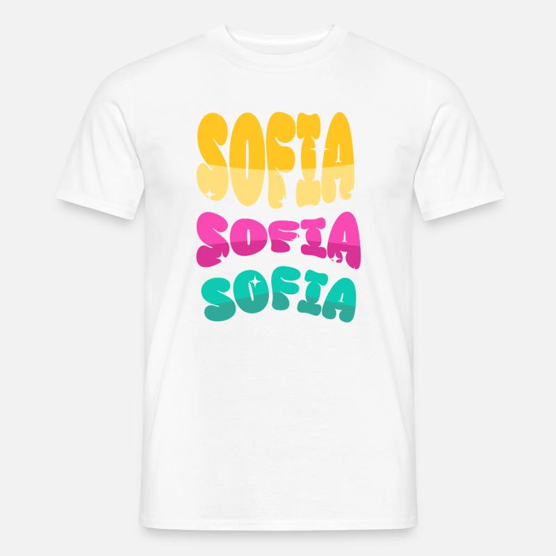 Nom de Sofia - T-shirt homme - blanc