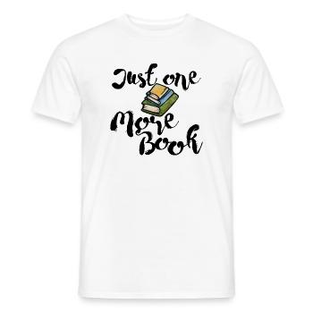 Empilés de livres Illustration aquarelle - T-shirt homme - blanc - Devant - AI Model Male 178 dark (178cm)