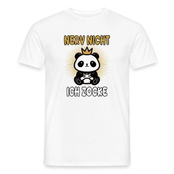 Gamer - Courage de ne pas jouer - T-shirt homme - blanc - Devant - AI Model Male 178 dark (178cm)