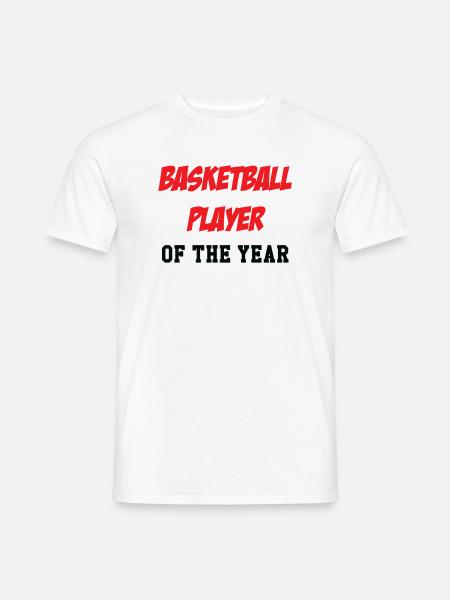 Basketball Player of the Year - Men's T-Shirt - white