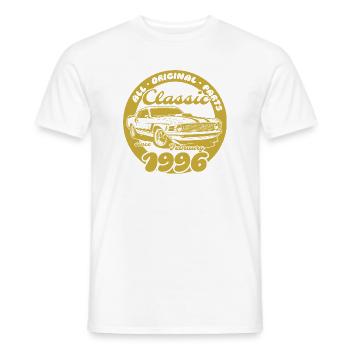 30e anniversaire - Classic Musclecar 02/1996 - T-shirt homme - blanc - Devant - AI Model Male 178 dark (178cm)
