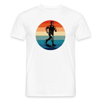 Tolles Rennen Geschenk für Rennen - Männer T-Shirt - Weiß - Vorne - AI Model Male 178 dark (178cm)