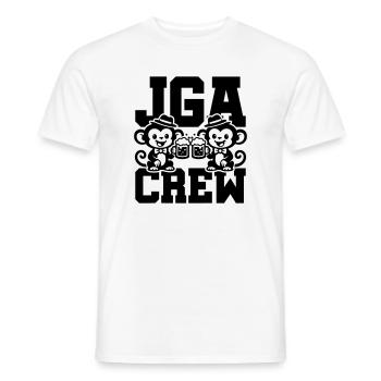 Jga Crew Junggesellenabschied Affe - Männer T-Shirt - Weiß - Vorne - AI Model Male 178 dark (178cm)