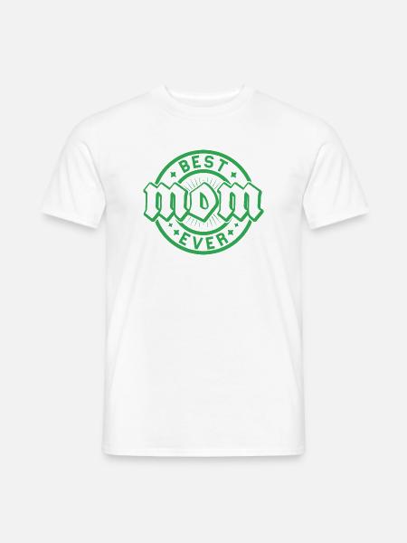 Best Forever Emblem with Hearts - Men's T-Shirt - white