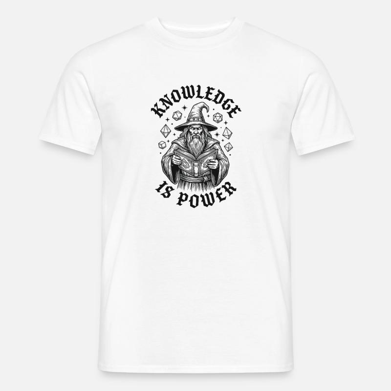 Magic Failed Time For Lead Wizard Fantasy Meme - Männer T-Shirt - Weiß