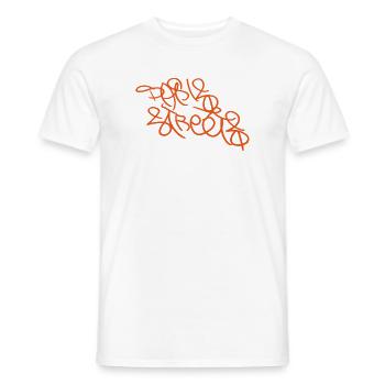 Coolstes Paris T-Shirt - Männer T-Shirt - Weiß - Vorne - AI Model Male 178 dark (178cm)