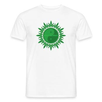 Keep Growing - Männer T-Shirt - Weiß - Vorne - AI Model Male 178 dark (178cm)