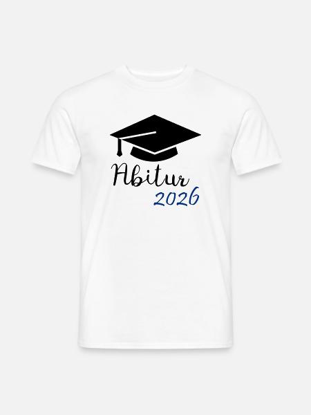 Abitur 2026 - Men's T-Shirt - white