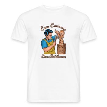 Eure Eminenz Der Bildhauer - Männer T-Shirt - Weiß - Vorne - AI Model Male 178 dark (178cm)
