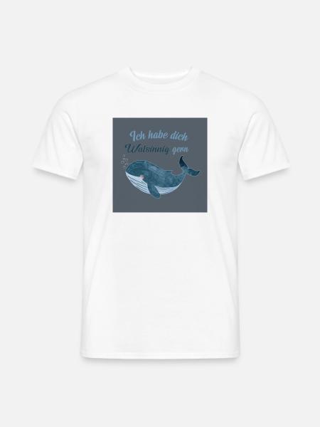 Affiche I Love You Walsinnig - T-shirt homme - blanc