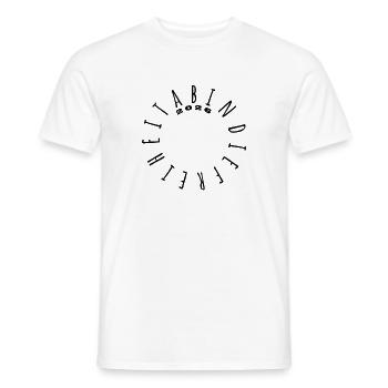 Off to freedom 2026 - Abitur - Matura - Men's T-Shirt - white - Front - AI Model Male 178 dark (178cm)