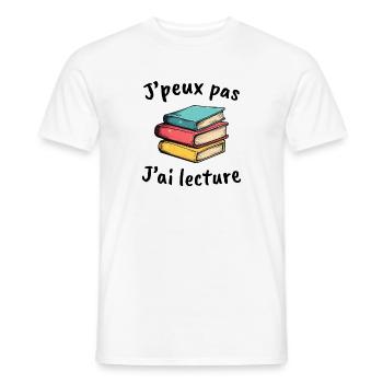 Bücher, Lesergeschenk-Idee, ich kann es nicht haben - Männer T-Shirt - Weiß - Vorne - AI Model Male 178 dark (178cm)