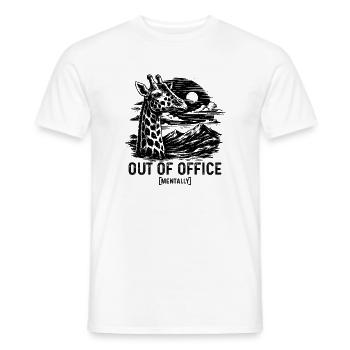 Hors du pouvoir (mentalement) - T-shirt homme - blanc - Devant - AI Model Male 178 dark (178cm)