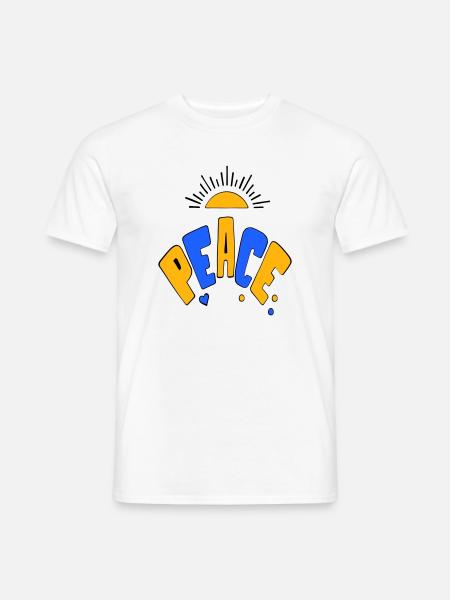 Peace - Men's T-Shirt - white