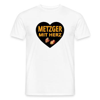 Boucher - T-shirt homme - blanc - Devant - AI Model Male 178 dark (178cm)