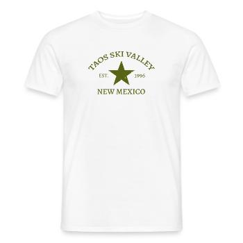 Taos Ski Valley - New Mexico - USA - Amerika - Männer T-Shirt - Weiß - Vorne - AI Model Male 178 dark (178cm)