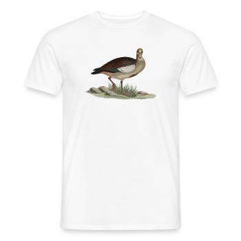 Style nature du canard terreux - T-shirt homme - blanc - Devant - AI Model Male 178 dark (178cm)