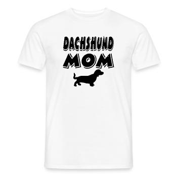 Dackel - Männer T-Shirt - Weiß - Vorne - AI Model Male 178 dark (178cm)