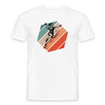 J’adore le handball avec un motif cool pour le handball pour - T-shirt homme - blanc - Devant - AI Model Male 178 dark (178cm)