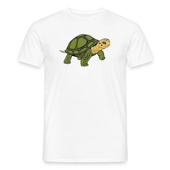Turtle Turtles - Men's T-Shirt - white - Front - AI Model Male 178 dark (178cm)