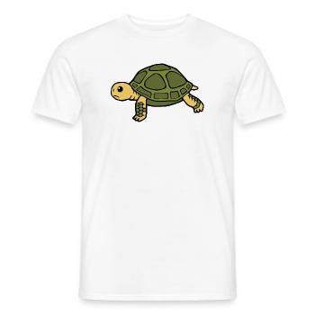 Turtle Turtles - Men's T-Shirt - white - Front - AI Model Male 178 dark (178cm)