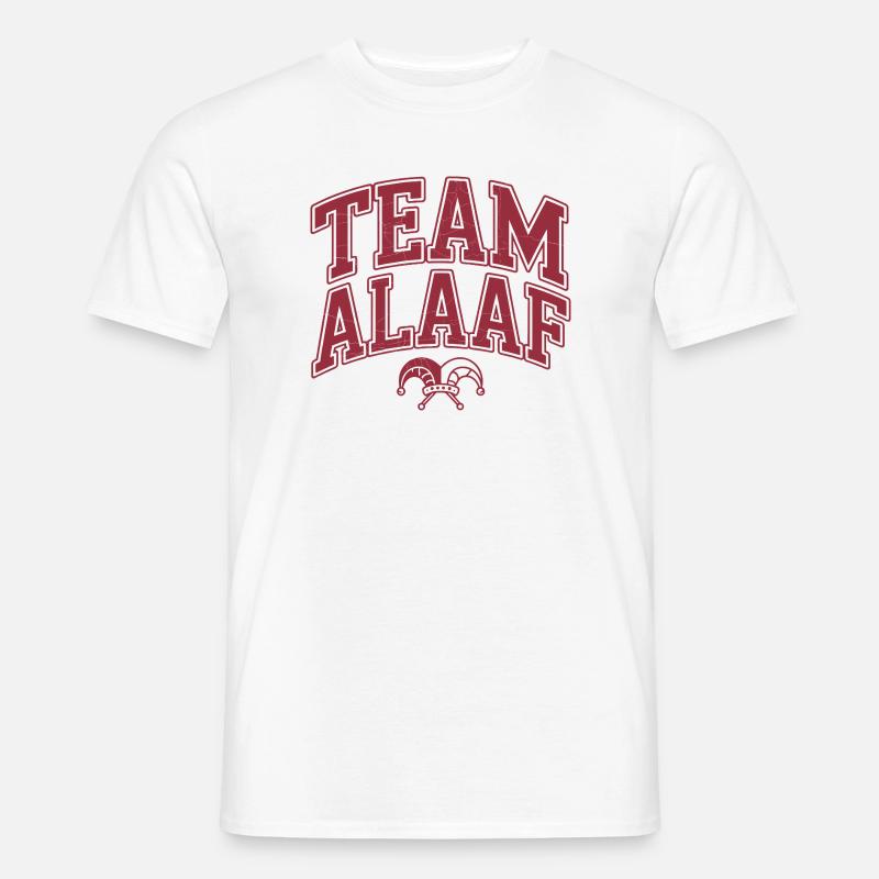 Team Alaaf - Köln Karneval - Männer T-Shirt - Weiß