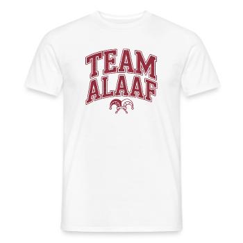 Team Alaaf - Cologne Carnival - Men's T-Shirt - white - Front - AI Model Male 178 dark (178cm)