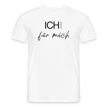 Je décide par moi-même. - T-shirt homme - blanc - Devant - AI Model Male 178 dark (178cm)
