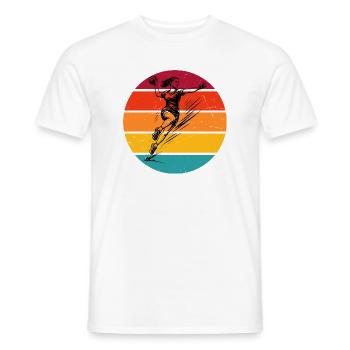 Frisches Handball Motiv für Handball fuer Frauen - Männer T-Shirt - Weiß - Vorne - AI Model Male 178 dark (178cm)