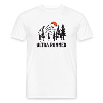 Ultra coureur - T-shirt homme - blanc - Devant - AI Model Male 178 dark (178cm)