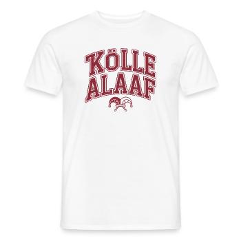 Kölle Alaaf - T-shirt homme - blanc - Devant - AI Model Male 178 dark (178cm)