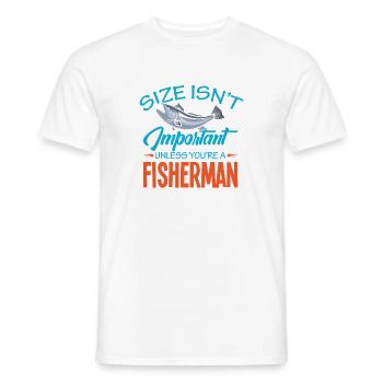 Angeln Angler Fische Fischer Sprüche Petri Heil - Männer T-Shirt - Weiß - Vorne - AI Model Male 178 dark (178cm)