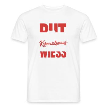 Carnival Mouse Rut Wiess Cologne Cologne Cologne Carnival Mouse - Men's T-Shirt - white - Front - AI Model Male 178 dark (178cm)