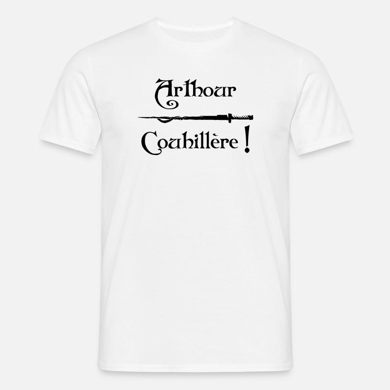 Arthour Couhillère! - Männer T-Shirt - Weiß