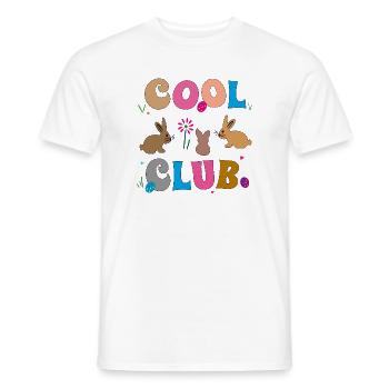 Easter - Men's T-Shirt - white - Front - AI Model Male 178 dark (178cm)
