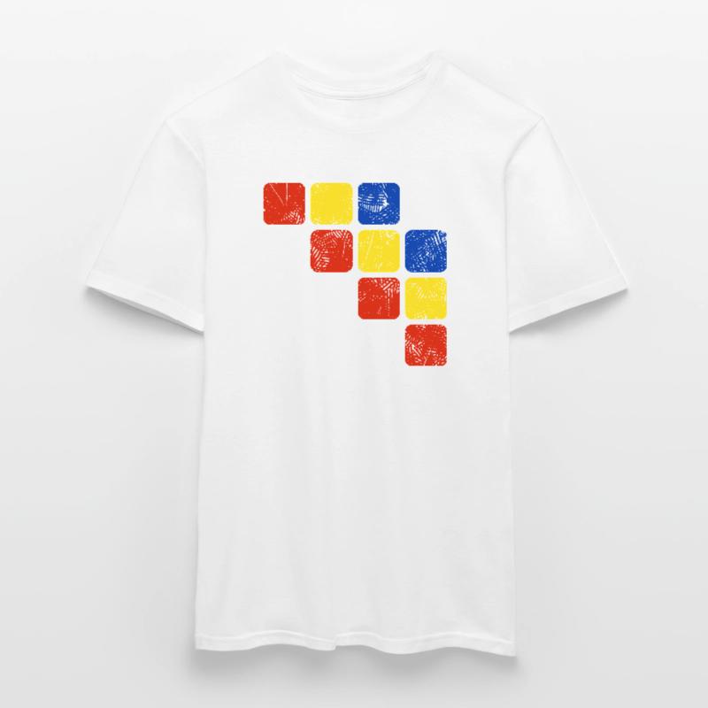 Colors Ornament Pattern - Basic Colors Men’s T-shirt