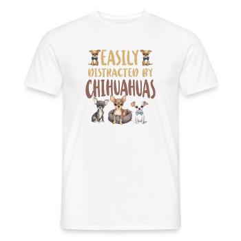 Chihuahua Chihuahueño Easily - Männer T-Shirt - Weiß - Vorne - AI Model Male 178 dark (178cm)