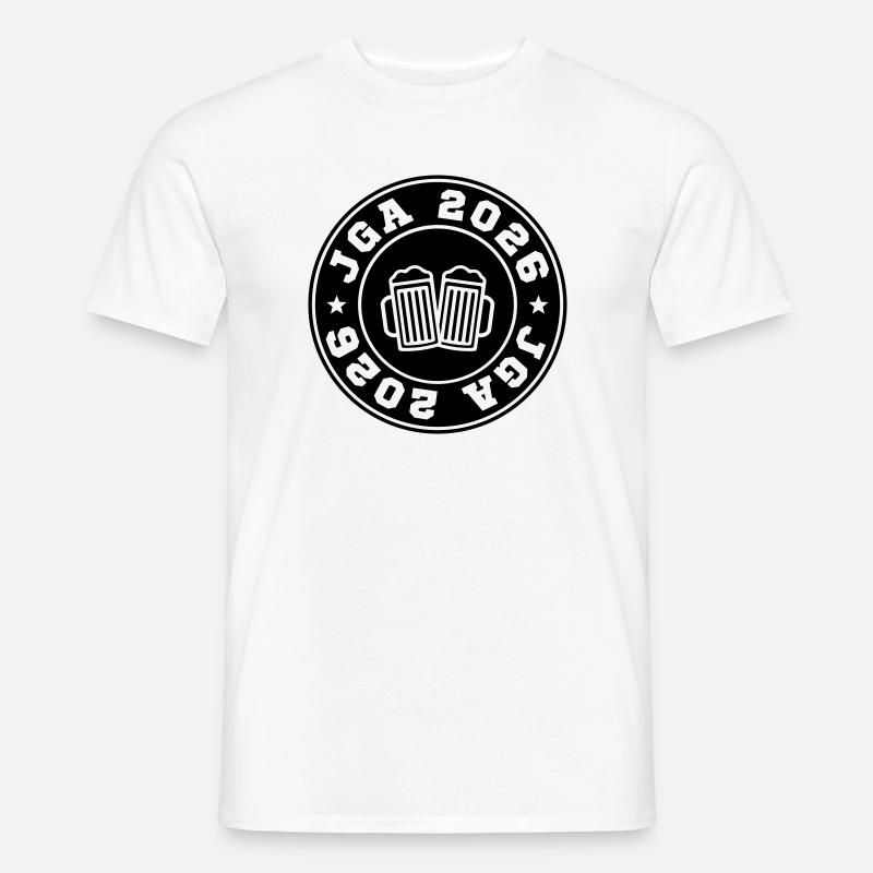 Jga 2026 - Männer T-Shirt - Weiß