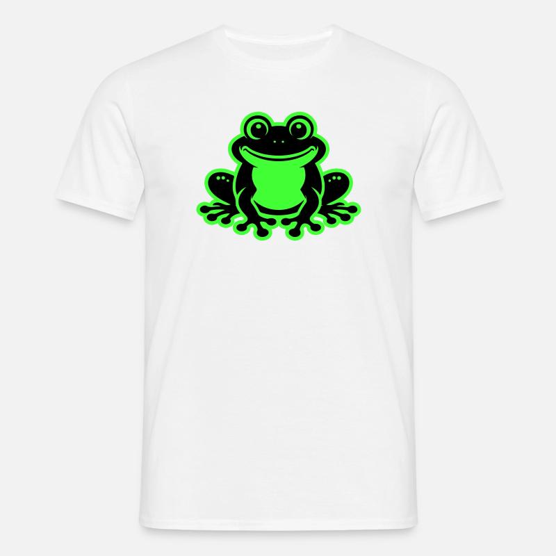 Toad Comic Frog - Men's T-Shirt - white