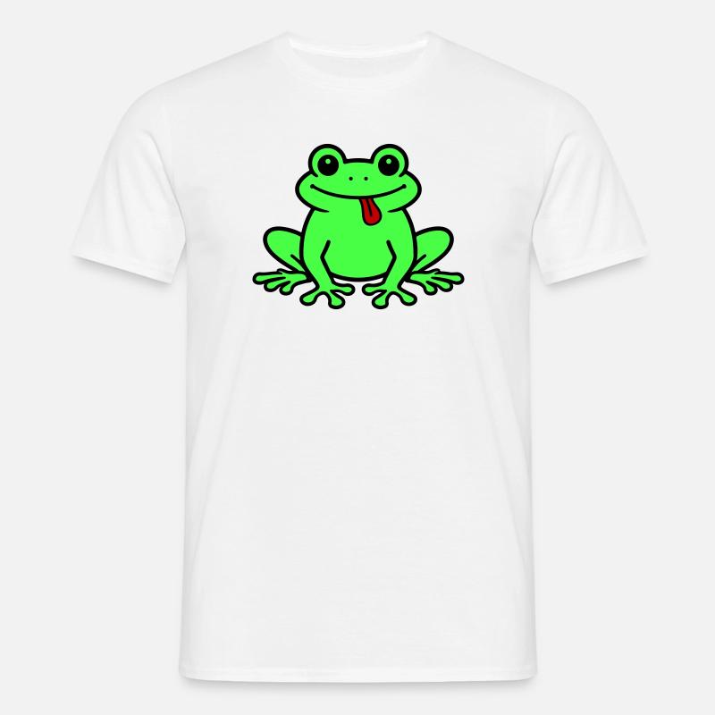 Toad Comic Frog - Men's T-Shirt - white