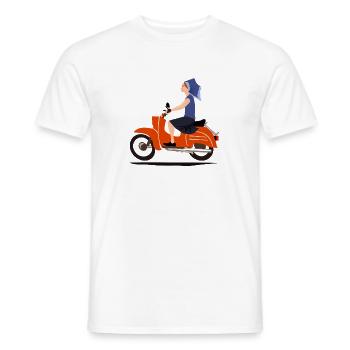 MOD DELNJOSERBOWKA - T-shirt homme - blanc - Devant - AI Model Male 178 dark (178cm)
