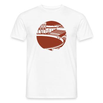 Icon - Gallo-Roman - Men's T-Shirt - white - Front - AI Model Male 178 dark (178cm)