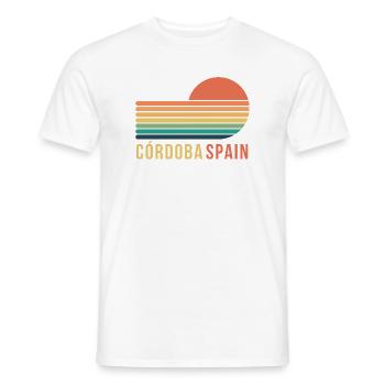 Cordoba Spain - Men's T-Shirt - white - Front - AI Model Male 178 dark (178cm)
