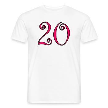 Color2-460_text234-2-50-5-4-8-6-8-7-3-0-6-3-3 - Men's T-Shirt - white - Front - AI Model Male 178 dark (178cm)