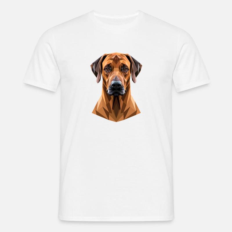 Cani da caccia Rhodesian Ridgeback Pride Ridgeback - Maglietta da uomo - bianco