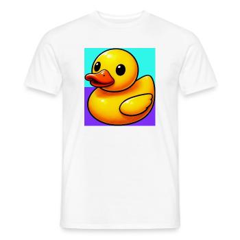 Duckling Duck Duck Duck - Men's T-Shirt - white - Front - AI Model Male 178 dark (178cm)