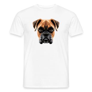 German Boxer Dog Boxer Club German Boxer Club - Men's T-Shirt - white - Front - AI Model Male 178 dark (178cm)